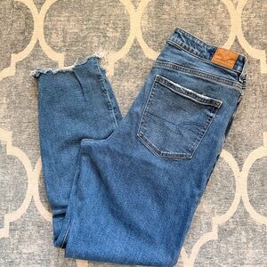 AE Strigid Mom Jeans - size 12 regular